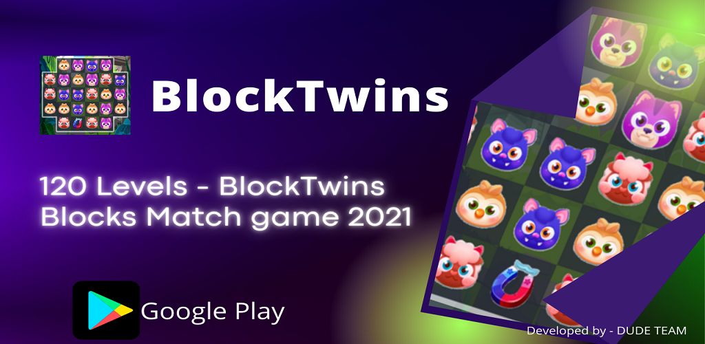 Blocks Match game app with 120 Levels android studio